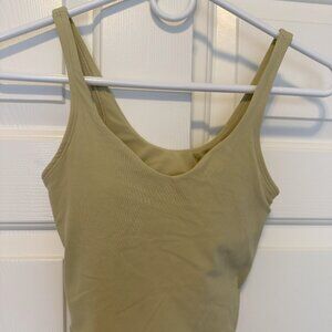 LULULEMON Womens Align Tank Top SIZE 2 Dew Green
